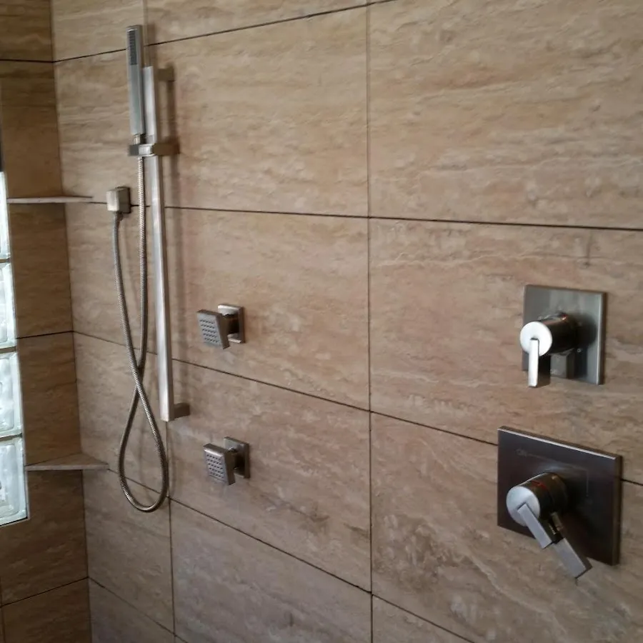 Shower fixture installation for Water Heater Replacement in Boonville